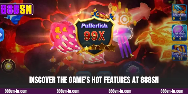 Discover the game's hot features at 888SN