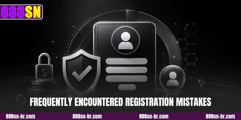 Frequently encountered registration mistakes