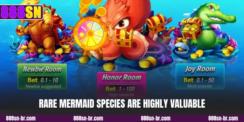 Rare mermaid species are highly valuable