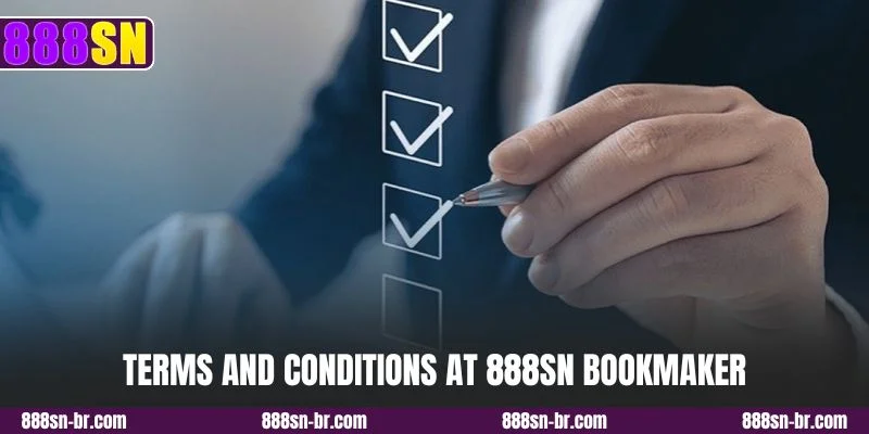 Terms and conditions at 888SN bookmaker