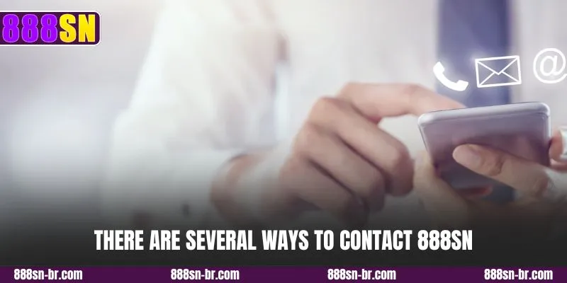 There are several ways to contact 888SN